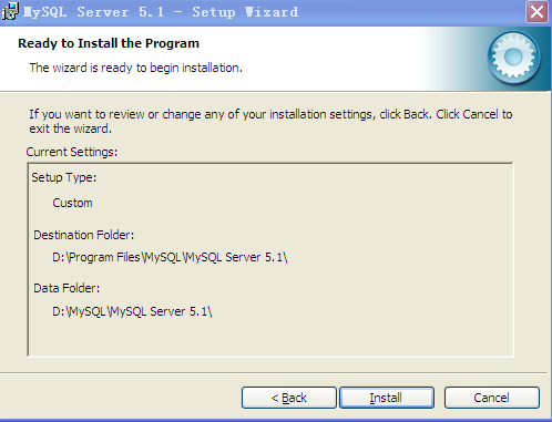 Window上MySQL安装配置