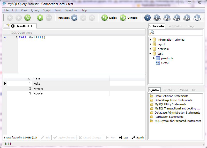 MySql洢̡һMySql洢̵Ľ