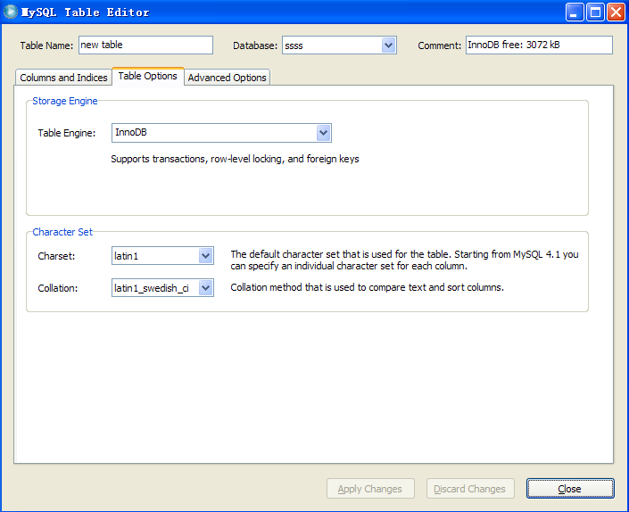 Mysql���������й�����������
