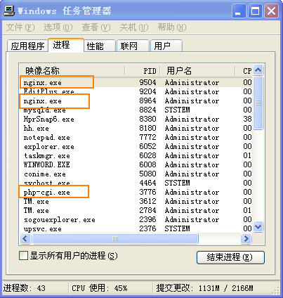 Win+Nginx+PHP+MySQLｨ