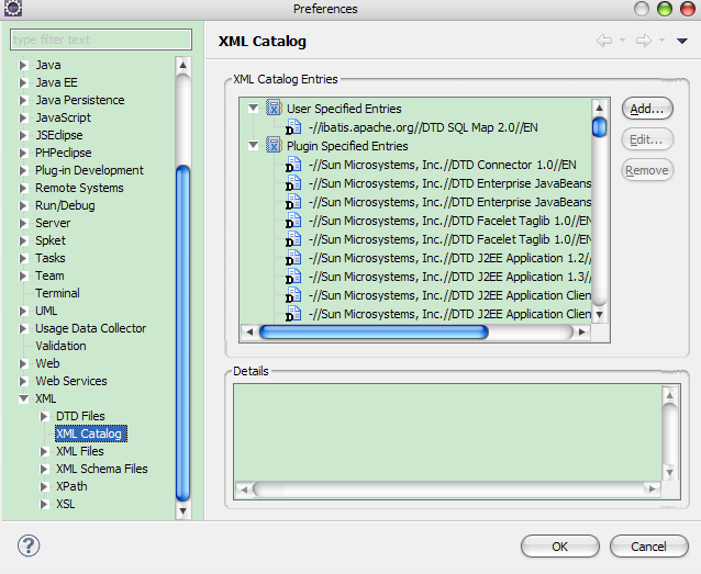 Eclipseƽ��DTD�ļ�ʵ��xml���Զ���ʾ����