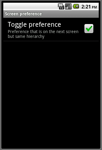 20110510005 Android ApiDemos示范解析(30):App->Preferences->Preferences from XML