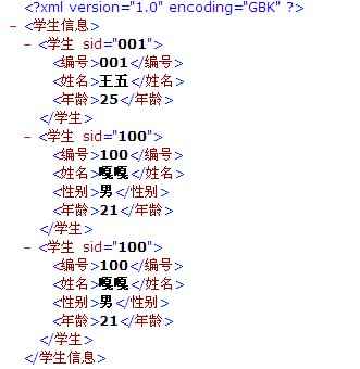 dom4j读写xml资料