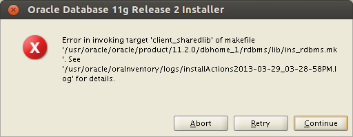 Ubuntu下安装Oracle,该如何处理