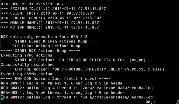 Online Redo Log File不小心剔除了，现在每次startup都ORA-03113: end-of-file on…