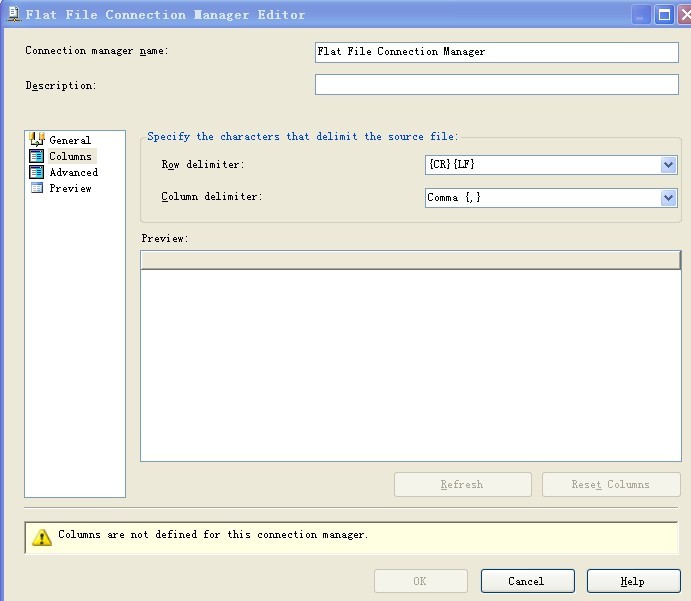 ssis数据迁移时报错:Validation error