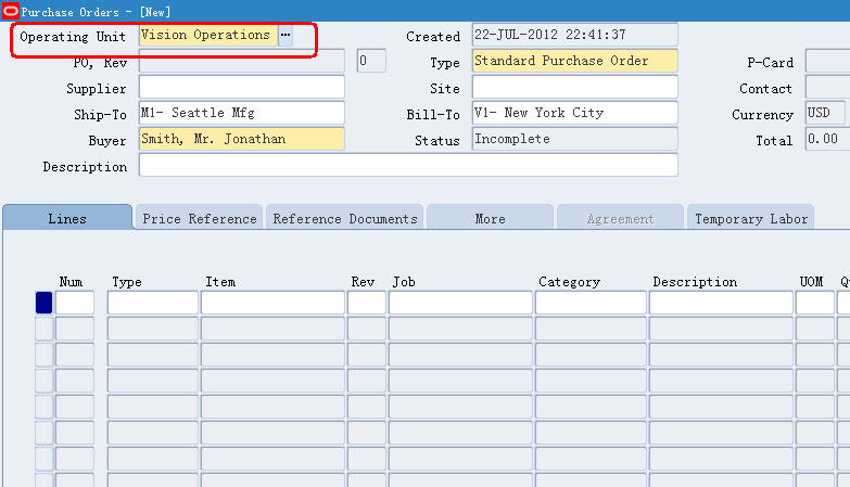 Oracle R12 ಿŷʵĿ - MOAC(Multi-Org Access Control)