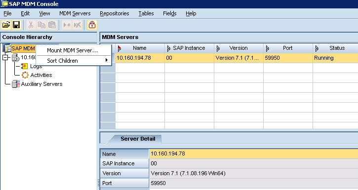 SAP MDM 7.1װ