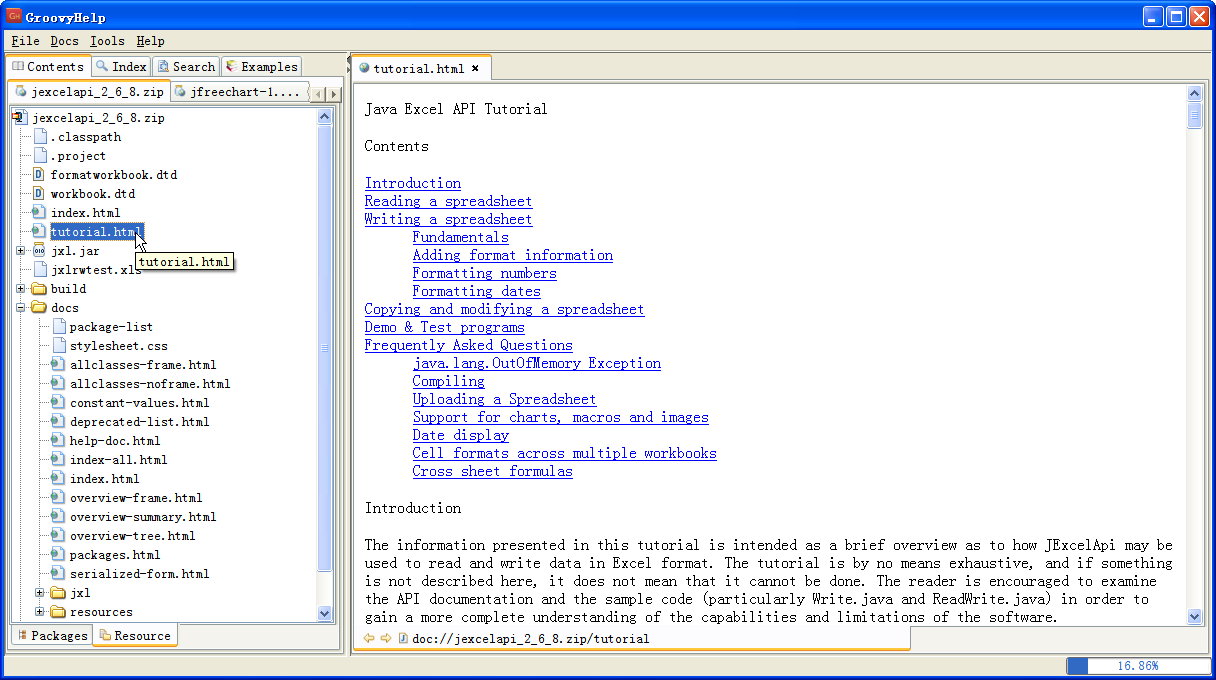 GroovyHelp 3.1.1 GA