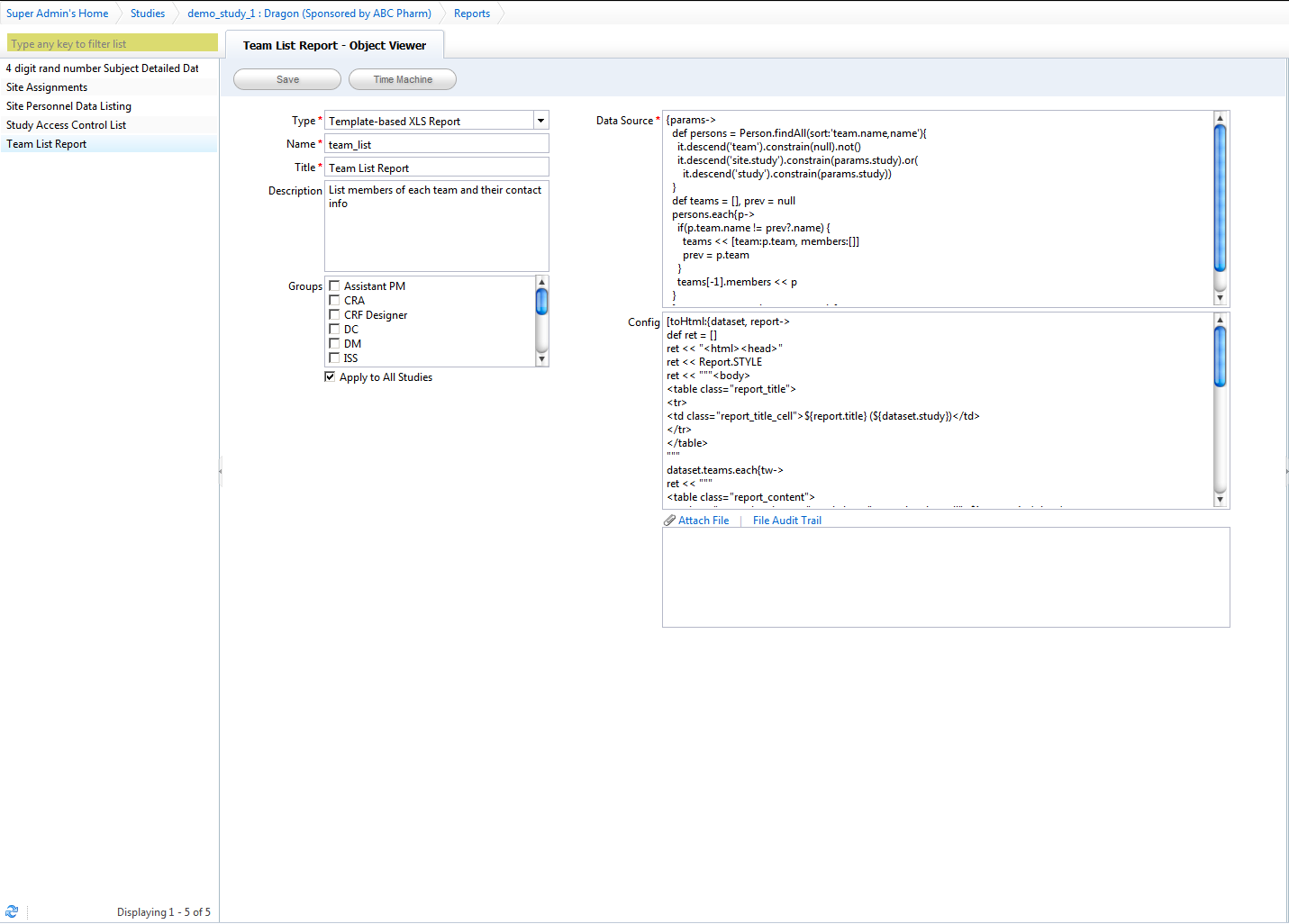 DSLĳµreport engine