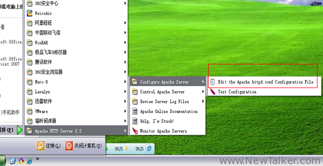 Windows XPͣ װApache2.2.22+PHP5+Mysql5
