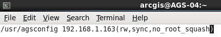 RedHat Enterprise Linux 6.1RHELｨArcGIS 10.1 for ServerȺNFS