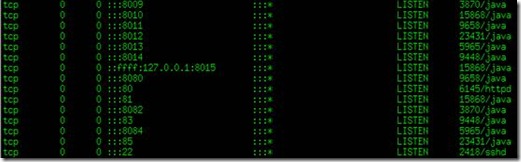 Linux�鿴����˿�ռ�þ���