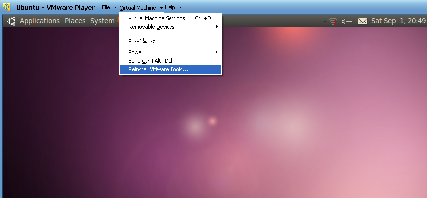 虚拟机linux装配vmtools