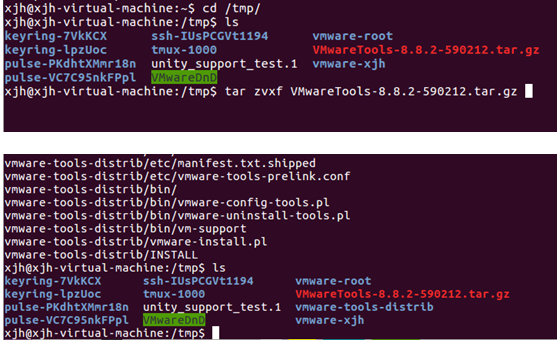 虚拟机linux装配vmtools