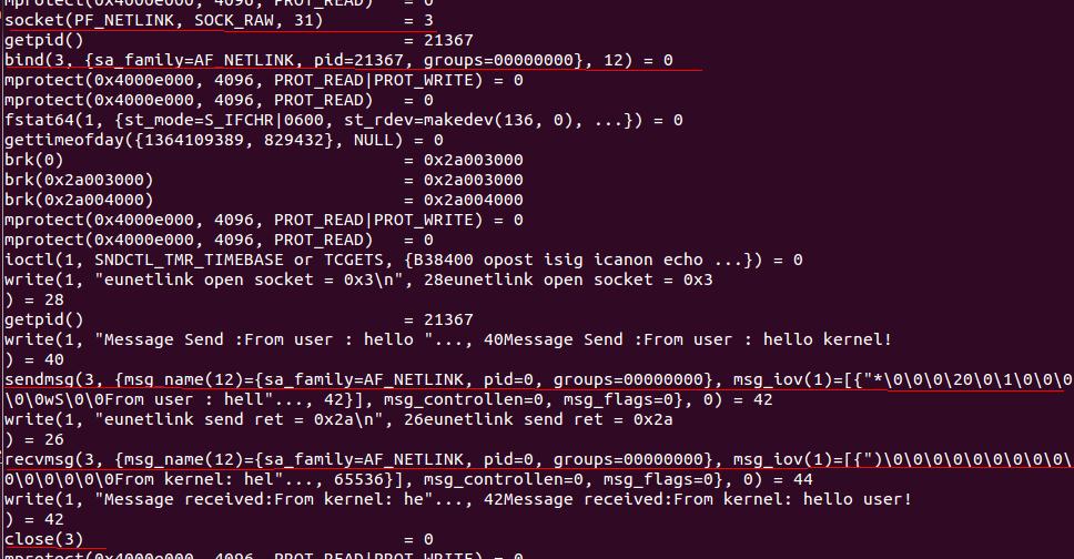 linuxѧϰ���ǣ�netlinkʵ������