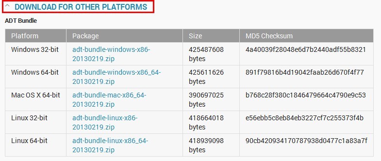 Androidһ���ӻ����ｨ������Mac��Linux��Windows