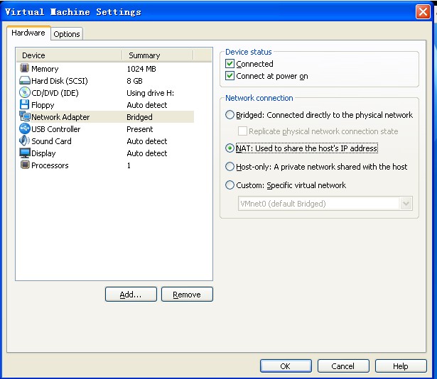 Vmware linux