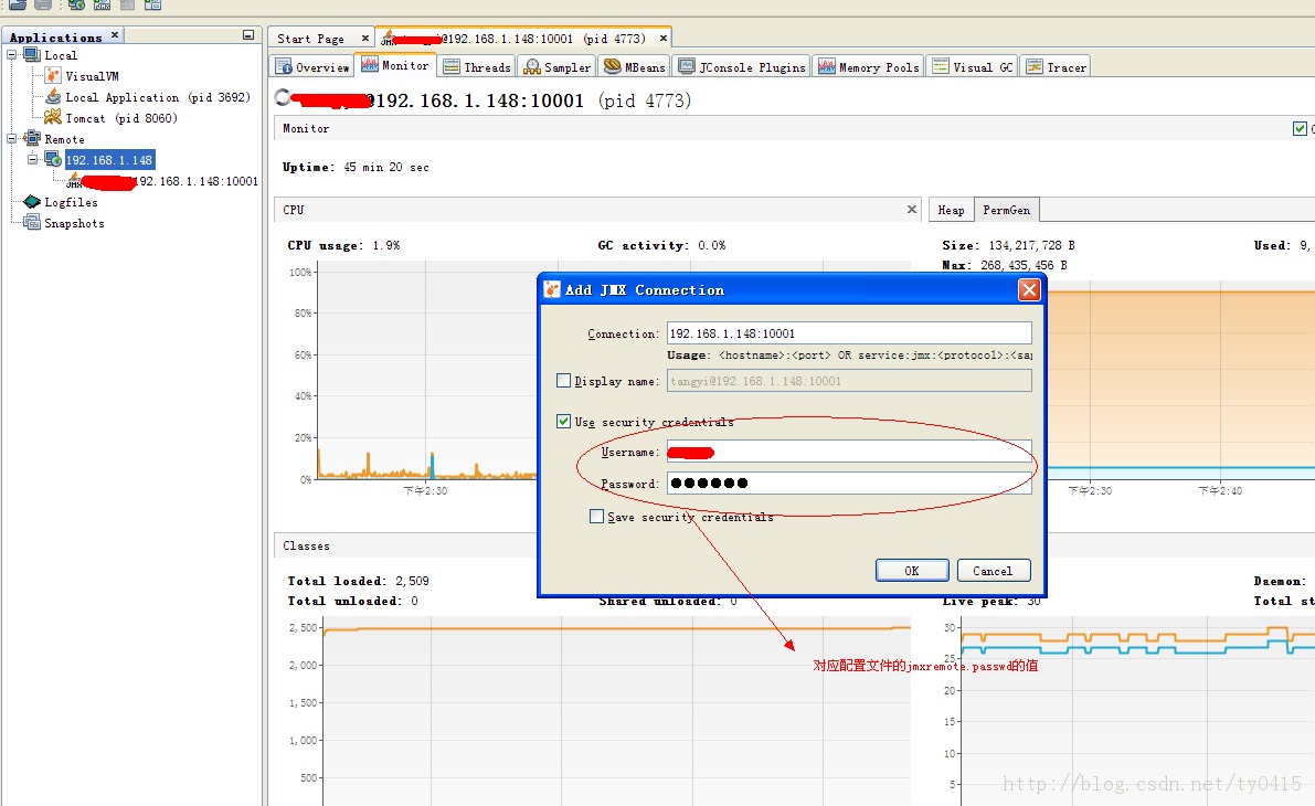 windows͸��VisualVMԶ�̼��linux�µ�tomcatʹ�����