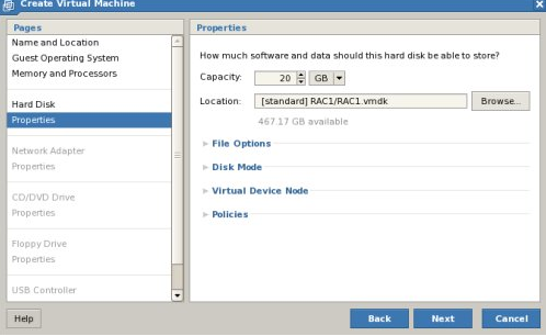 使用 VMware Server2 在 Oracle Enterprise Linux 下安装 Oracle11gR2 RAC