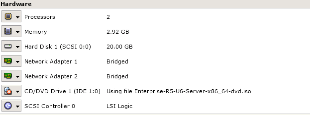 使用 VMware Server2 在 Oracle Enterprise Linux 下安装 Oracle11gR2 RAC
