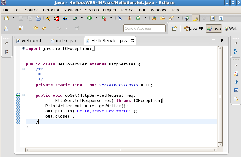 linuxeclipsetomcat(tomcatforEclipse)