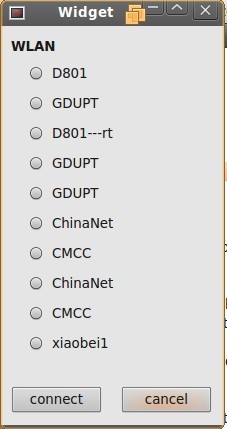 贡献自己写的,在linux,arm下的屏幕搜索wifi并连接(qt,多选择,wifi按信号排列)