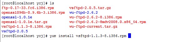 linux װ��vsftp���� ��Requires: libc.so.6