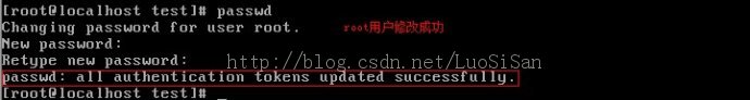 linux����ͨ�û�����������֣�passwd��Authentication token manipulation error��