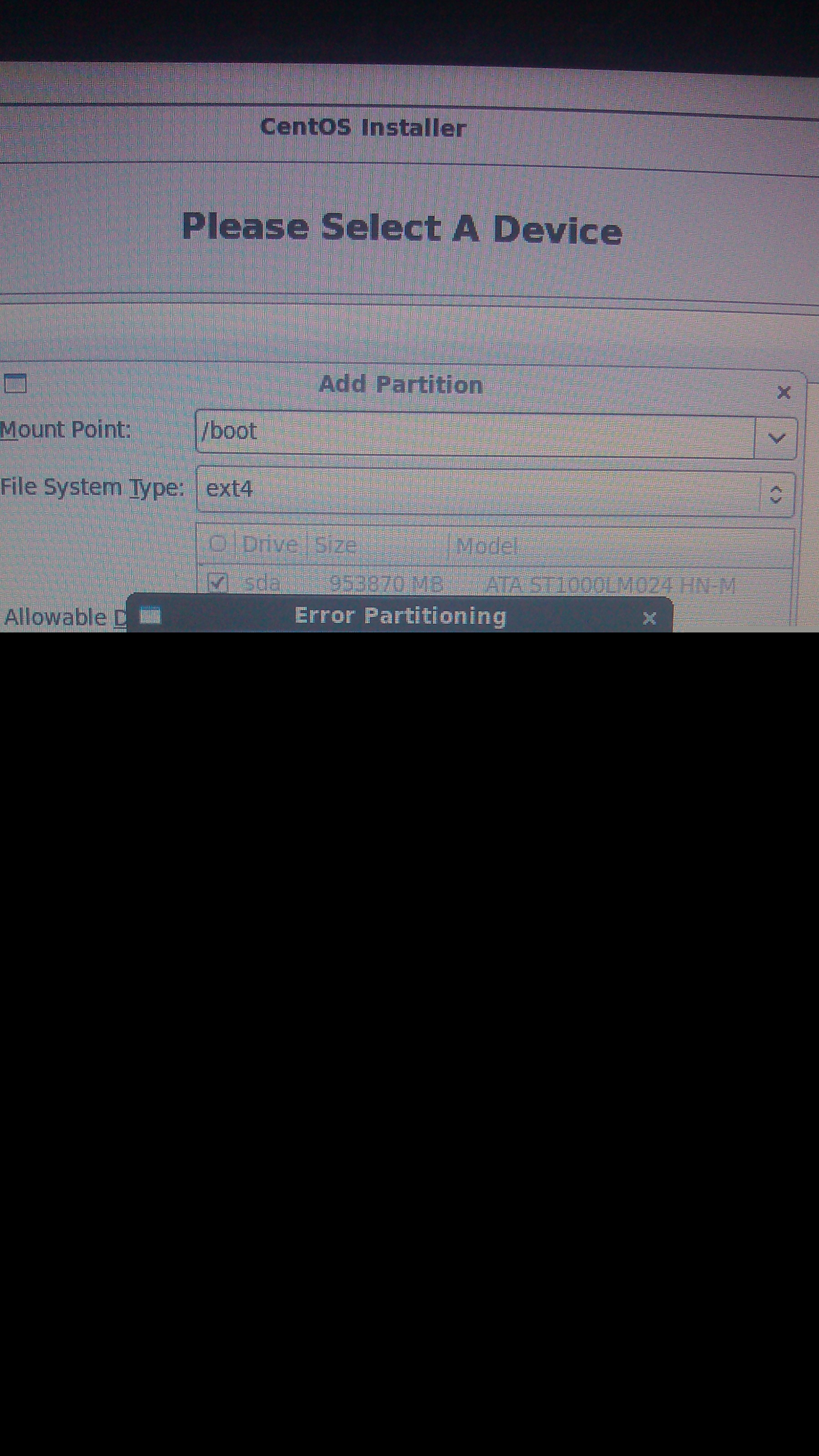 װCENTOS 6.4ʱʾ̿ռ䲻