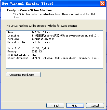 VMware Workstation 9.0װFedora 8  Linuxϵͳ