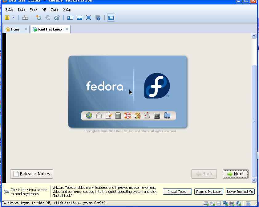 VMware Workstation 9.0װFedora 8  Linuxϵͳ
