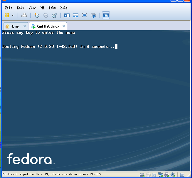 VMware Workstation 9.0װFedora 8  Linuxϵͳ