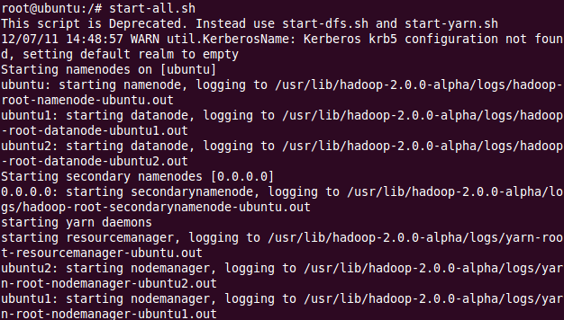 linuxͣHadoop 2.0.3
