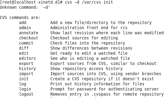 ��CentOS6.4�а�װCVS�������й����⣬���߼���