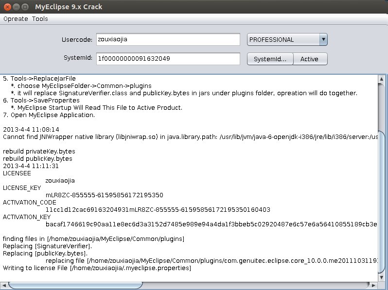 װMyeclipse10.0 linux+ƽ