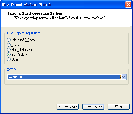 VMWare°װSolaris 10ȫ