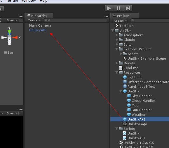 [Unity3D]���绽�꣺�����UniSky��ʹ�ý̳��밸��