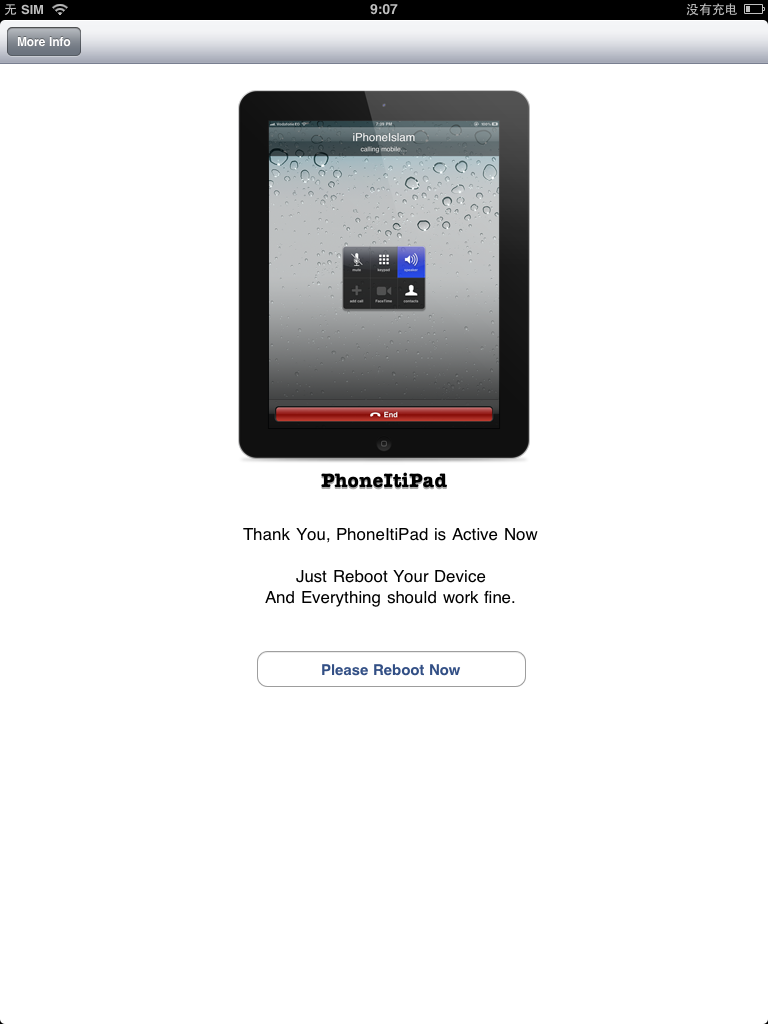 iPad 3gԲʵִ绰(phoneitipadƽ)