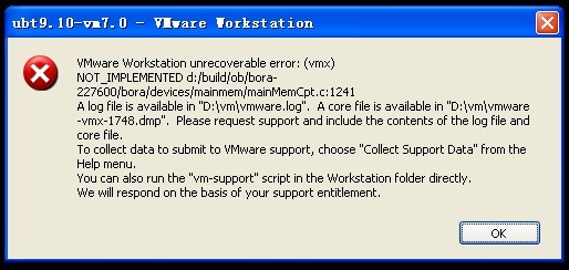 vmware7.10ubuntuϵͳ쳣޸취¼