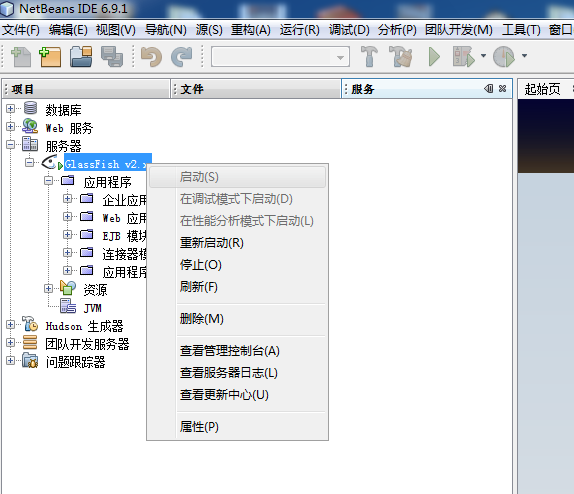 netBeans䱸glassfish