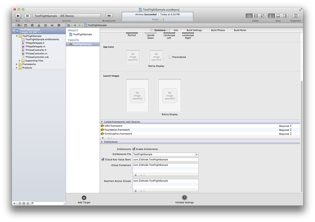 ôһipa How to create an IPA (Xcode 4.3)