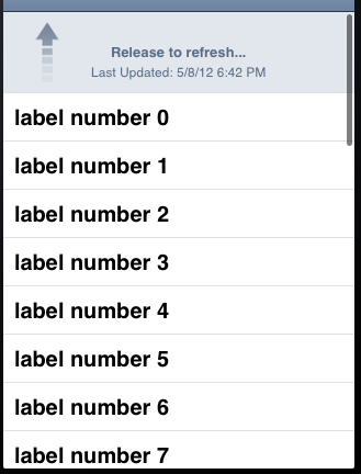 б/ˢ: (һ)EGORefreshTableHeaderViewʹáEGORefreshTableFooterView