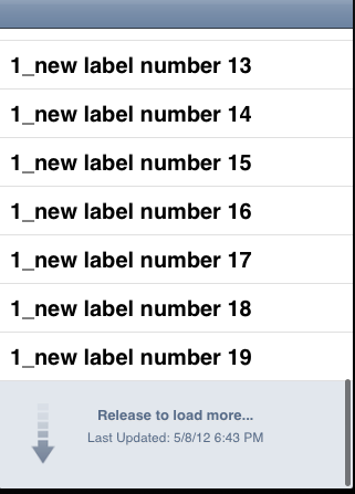 б/ˢ: (һ)EGORefreshTableHeaderViewʹáEGORefreshTableFooterView
