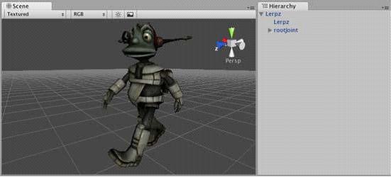 untiy 3D 创办角色