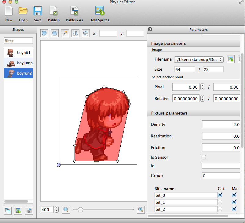 基于WiEngine游戏发动机-物理引擎