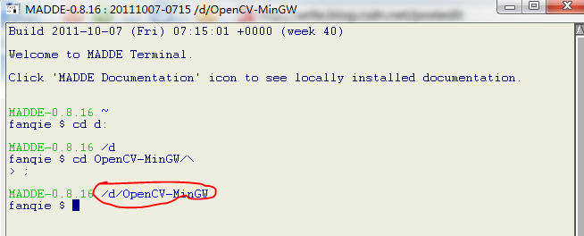 OpenCV2.3.1+Qt SDK1.2.1安装配置详解(WIN7环境上安装)