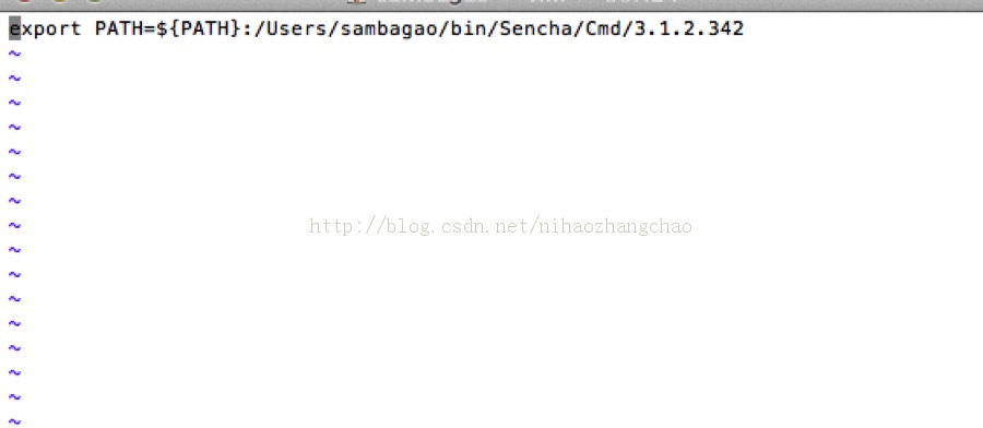 Sencha Touch  MACϸĿ