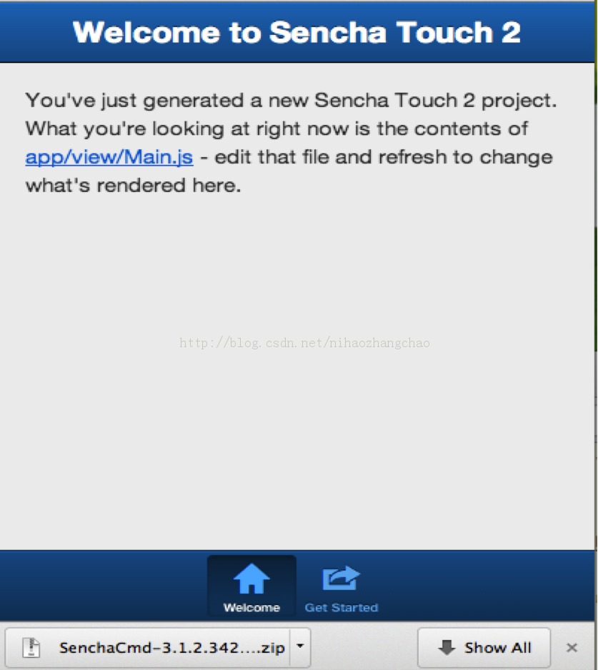 Sencha Touch  MACϸĿ