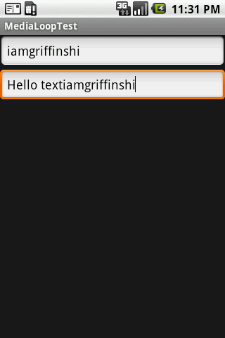 EditText 文字授意